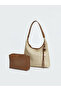 Özmarka New Season Straw Look Women's Shoulder Bag - 3