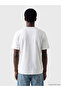 Nevavm Oval Collar Printed Combed Cotton Men's T-Shirt - 4