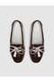 Brown Detailed Genuine Leather Marine Loafer Shoes - 6