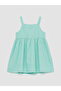 Nevavm Square Neck Ruffle Girls' Dress with Difference - 2