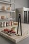 Miyazaki Fireproof Non-Stick Silicone Tongs Black - 2