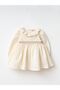 Bohemian Style Muslin Children's Dress with Ruffle Collar - 2