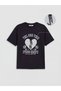 Timeless Clothing & Timeless Choices Printed Stone Detailed Girls' T-Shirt
