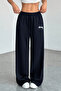Stüssy Printed Navy Blue Wide Leg Summer Baggy 3 Thread Flexible Comfortable Sweatpants Rf0673 - 3
