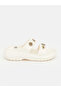 Women's Slippers with Double Straps and Accessories (S6) - 2