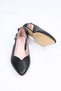 Stapled Neolite Sole Pointed Toe Genuine Leather Thick Heeled Shoes 339-330 Women's Shoes - 9