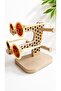 Retro Round Kids Sunglasses - Cream Frame & Brown Lens - 4