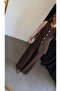 Velar Striped Vest Suit Brown - 2