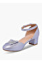 Girls Block Heel Shoes - 4