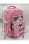 Girl Romi Primary School Orthopedic 3-Piece Set with Pen Holder, Foil-Lined Lunch Bag, 3-Compartment Water Bottle 505 - 3