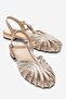 Lavina Beige Suede Stone Women's Sandals