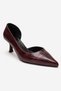Arel Burgundy Print Women's Heeled Shoes - 3