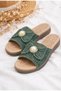 Wicker Weave Women's Slippers Home Slippers and Outdoor Slippers