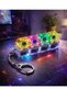 1 Piece Stress Relief Click Keyboard Keychain with Sound and Light Mixed - 4
