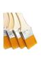 Floor Brush 6 Number 3 Pieces Paint Brush Synthetic Silk Tip Bristle Acrylic Gouache Oil Painting Brush Ze - 6