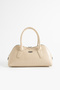 Women's Cream Hand and Shoulder Bag - 2