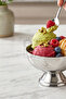 Luce Double 18/10 Stainless Steel Ice Cream Dessert Presentation Bowl Steel Presentation Container Serving Dish 11cm - 2