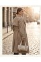 Women's Modern Design Stylish Handbag with Buckle - 2