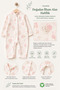 Gots Certified Fabric 100% Cotton Muslin Baby Girl Romper 3-6-9-12 Months Naturally Breathable - 5