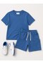 City Walk Boys' New Season Top and Bottom Shorts / T-Shirt Set
