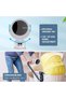 Desk Fan, Small But Powerful, 6-Speed Small Personal Bladeless Cooling Fan, Portable Battery Fan - 3