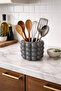 Decorative Shiny Bubble Spoon Holder Bohemian Style Multi-Purpose Bubble Vase Spoon Holder Trinket