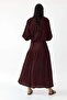 Textured jersey midi skirt - 3