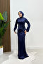 Modern Design Zara Satin Evening Dress - 4