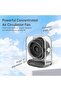 Desk Fan with Digital Display, 3000mAh Battery, 7-Blade Quiet Cooling, 60° Wide Angle Air Circulation - 4