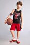 شورت NBA Chicago Bulls ذو المقاس العادي للأولاد H2883A826HS