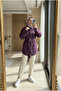 Women's Trend Belt Detailed Oversize Shirt Tunic - 4
