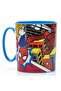 Non-Slip Spider-Man Kids Plastic Mug – Blue Superhero Design