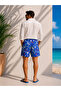 Men's Swim Shorts Micro Fabric Digital Print – Quick Dry, Water Repellent, Zippered Pockets - 2
