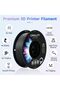 black Creality TPU Filament Black Flexible 3D Printer Filament 1kg 1.75mm for Airless Basketball Sof - 2