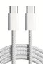 60 W Type-C to Type-C Compatible Straw Cable for 15 and Above Series 1 Meter - 2