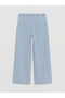 Wideleg Stitch-Printed Girls' Jeans - 3