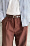 Men's Baggy Fit Gabardine Fabric Trousers - 6