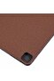 iPad Pro 12.9 (2018/2020/2021/2022) iPad Air 13 (2024/2025) Canvas Stand Tablet Protective Book Case - 4