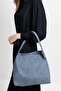 Women's Blue Camille Shoulder Bag - 2