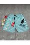 Striped Men's Swim Shorts – Lightweight Fabric, Vacation & Beach Style - 2