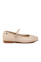 Cream Light Women's Ballerinas Pc-54810 Z