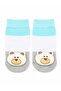 3 Pairs of Newborn Baby Boy Socks with Patterned Toys - 4