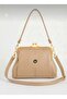 Women's Gold Accessory Scholarship Hand and Shoulder Bag - 2