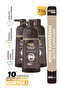 White Concealer Dark Chestnut Color-Enhancing Shampoo Set of 3 - 3X350 ml Fast-Acting Dye-Enhancing Shampoo