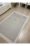Elite Sisal Non-Slip Base Machine Washable Gray - Cream Color Kitchen Hallway Living Room Carpet - 6
