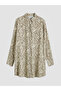 Lcw Grace Khaki Print Women's Shirt Tunic - 5