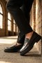 Black Genuine Leather Men's Casual Premium Shoes m - 2