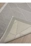 Elite Sisal Non-Slip Base Machine Washable Gray - Cream Color Kitchen Hallway Living Room Carpet - 8