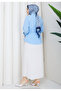 Women's Shirt - Buttoned Elastic Gathered Waist Fitted Shirt - 6