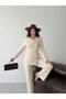 Women's Double-Breasted Blazer Jacket Pants Set Stylish Button Detail Modern Office Formal Suit - 3